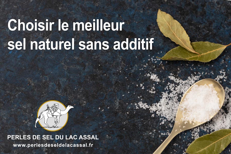 Meilleur sel naturel sans additif chez Perles de Sel du Lac Assal